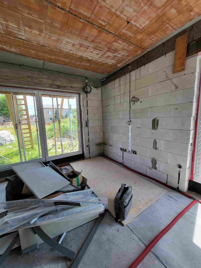 Ukázka realizace elektroinstalace — Elektro Řmot